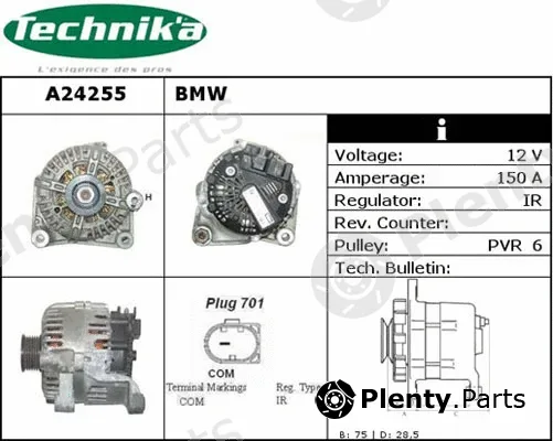 Technika A24255 — Alternator