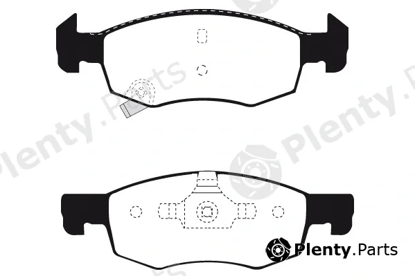 Technika 01855A — Brake Pad Set, disc brake