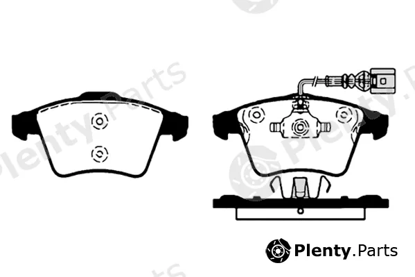 Technika 01683A — Brake Pad Set, disc brake