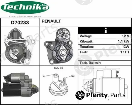 Technika D70233 — Starter