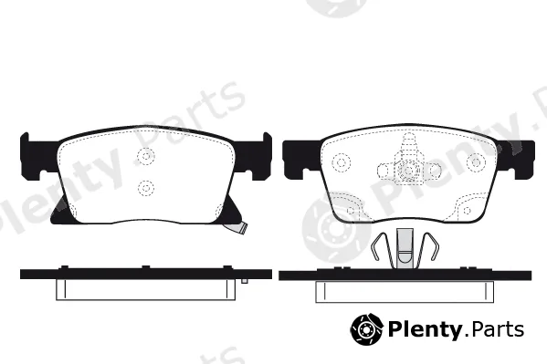 Technika 01901A — Brake Pad Set, disc brake