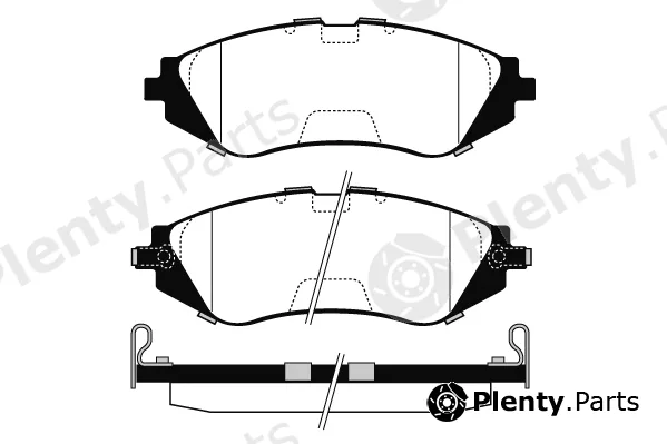 Technika 01480 — Brake Pad Set, disc brake