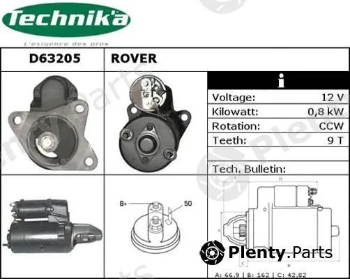 Technika D63205 — Starter
