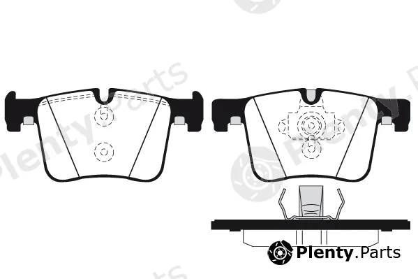 Technika 01876 — Brake Pad Set, disc brake