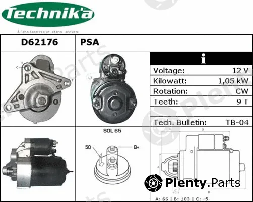 Technika D62176 — Starter