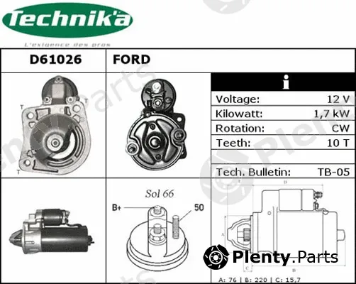 Technika D61026 — Starter