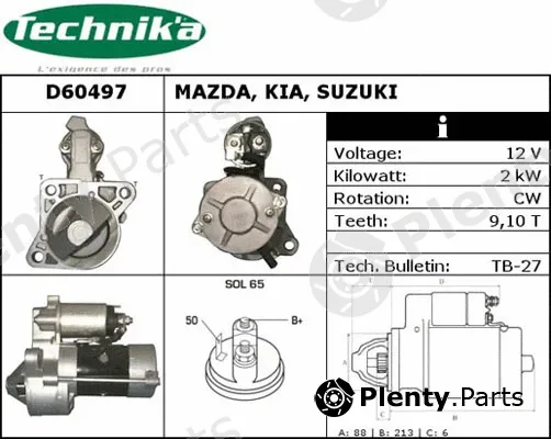 Technika D60497 — Starter