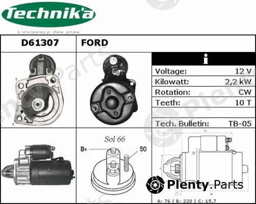 Technika D61307 — Starter