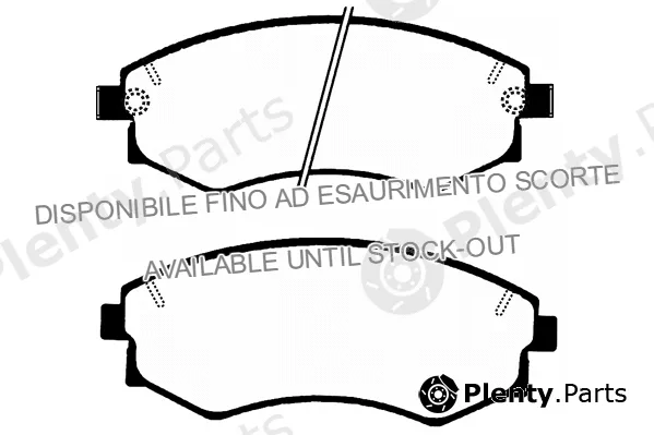 Technika 01329 — Brake Pad Set, disc brake