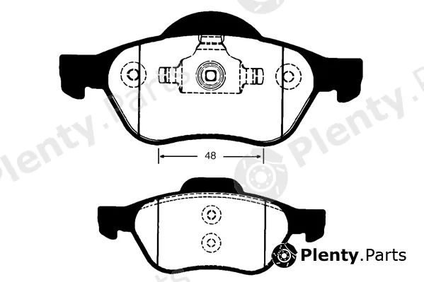 Technika 01690 — Brake Pad Set, disc brake