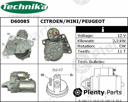 Technika D60085 — Starter