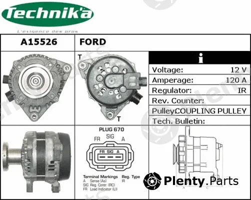 Technika A15526 — Alternator