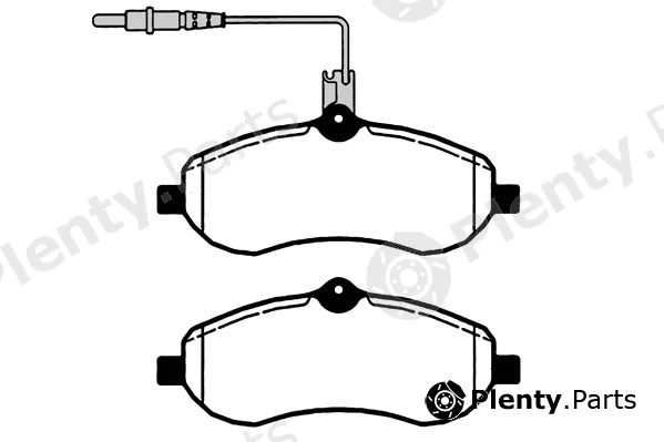 Technika 01620 — Brake Pad Set, disc brake