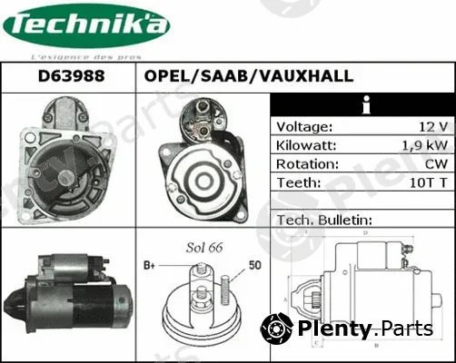 Technika D63988 — Starter
