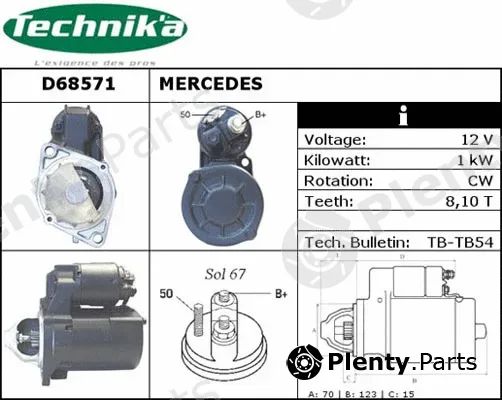 Technika D68571 — Starter