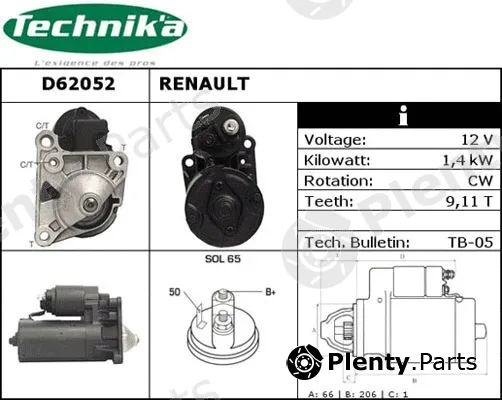 Technika D62052 — Starter