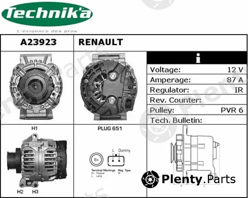 Technika A23923 — Alternator