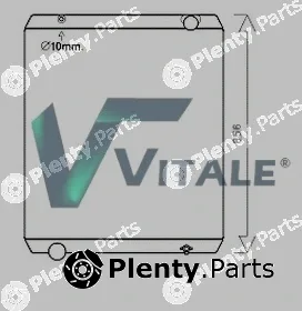 Vitale CL243661 — Radiator, engine cooling