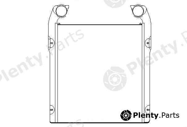 Vitale RVI816797 — Low Temperature Cooler, charge air cooler