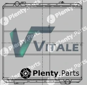 Vitale DZ218340 — Radiator, engine cooling