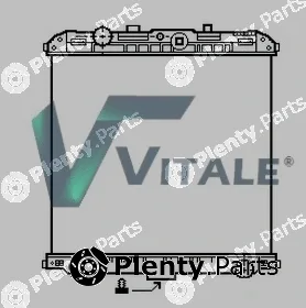 Vitale DA674136 — Radiator, engine cooling