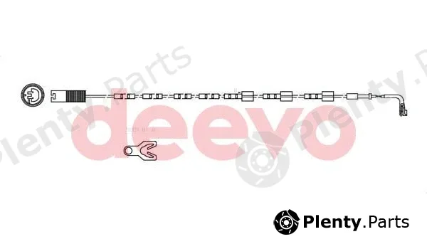 Deevo BW11460 — Warning Contact, brake pad wear