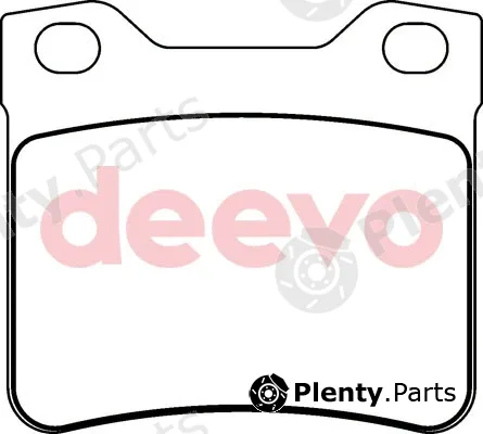 Deevo BP74340 — Brake Pad Set, disc brake