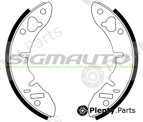 Sigmauto SFA262 — Brake Shoe Set