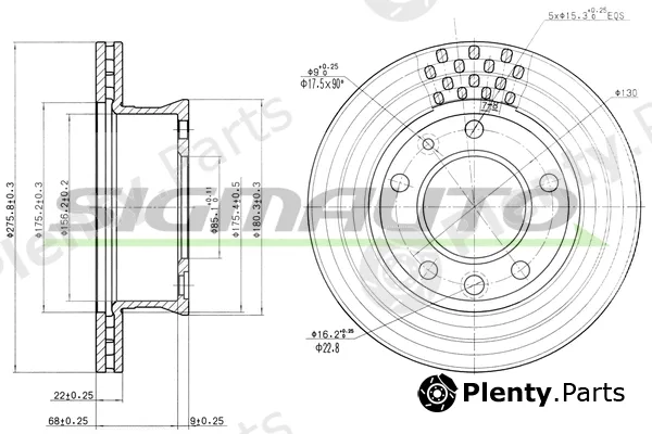 Sigmauto DBB013V — Brake Disc