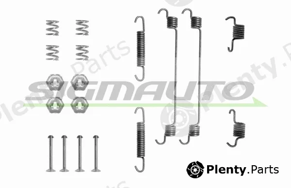 Sigmauto SK0657 — Accessory Kit, brake shoes