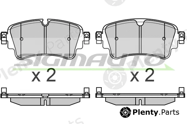 Sigmauto SPB688 — Brake Pad Set, disc brake