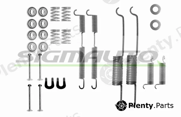 Sigmauto SK0518 — Accessory Kit, brake shoes