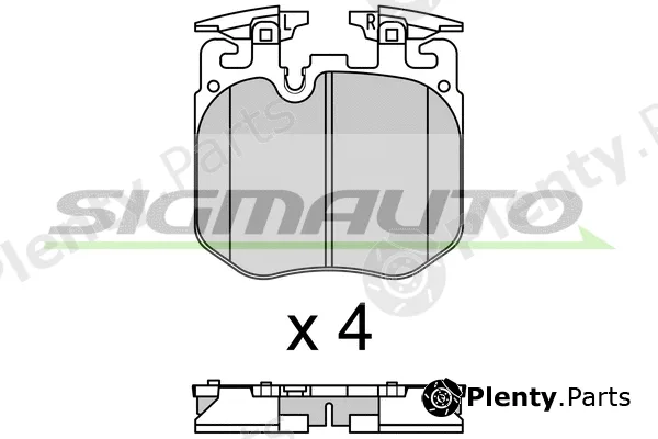 Sigmauto SPB692 — Brake Pad Set, disc brake