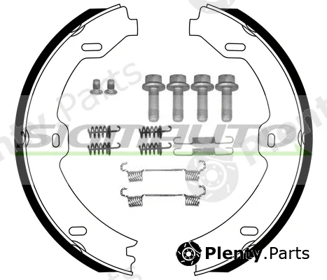 Sigmauto SFA312-1 — Brake Shoe Set, parking brake
