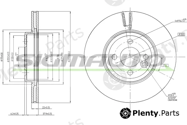 Sigmauto DBB711V — Brake Disc