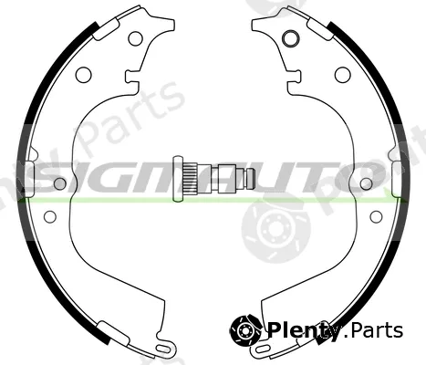 Sigmauto SFA941 — Brake Shoe Set