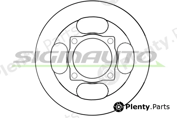 Sigmauto DBB916S — Brake Disc