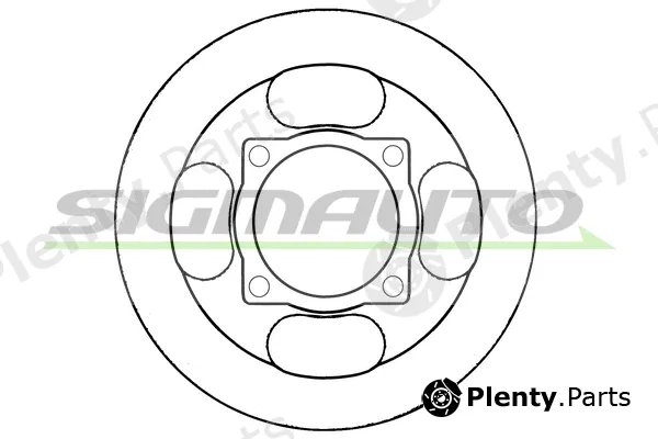 Sigmauto DBB915S — Brake Disc