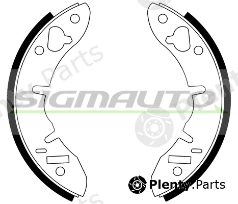 Sigmauto SFA261 — Brake Shoe Set
