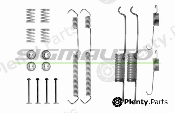 Sigmauto SK0691 — Accessory Kit, brake shoes