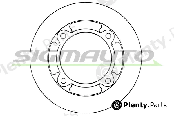 Sigmauto DBB918S — Brake Disc