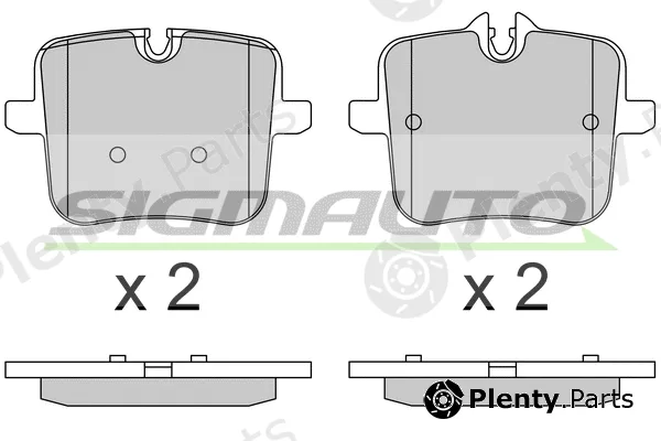Sigmauto SPB805 — Brake Pad Set, disc brake