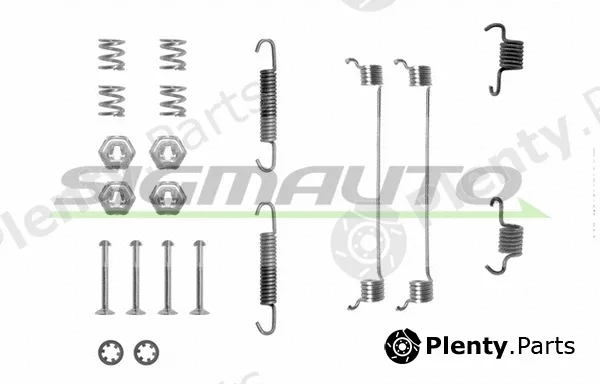 Sigmauto SK0651 — Accessory Kit, brake shoes