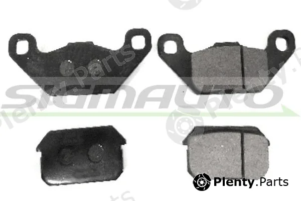 Sigmauto SPB876 — Brake Pad Set, disc brake
