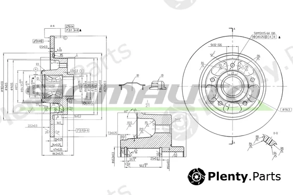 Sigmauto DBB731S — Brake Disc