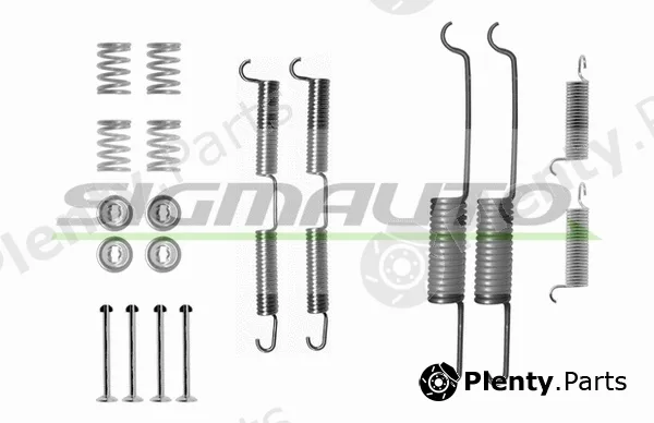 Sigmauto SK0687 — Accessory Kit, brake shoes