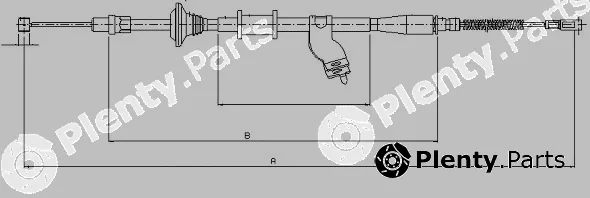 Sonova CM01330 — Cable Pull, parking brake