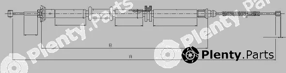 Sonova CM02500 — Cable Pull, parking brake