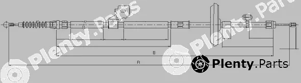 Sonova CM01180 — Cable Pull, parking brake