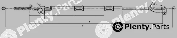 Sonova CM02710 — Cable Pull, parking brake